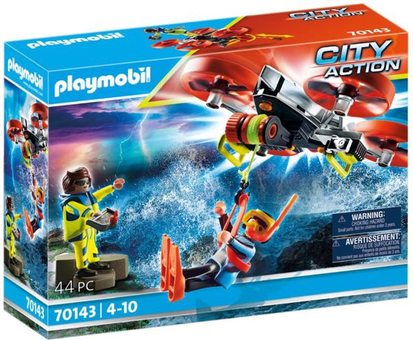 Playmobil City Action Επιχείρηση Διάσωσης Δύτη Με Drone 
